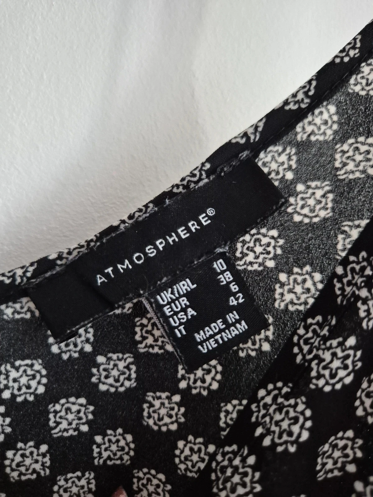 Top à bretelles primark noir et blanc 38 – photo 4